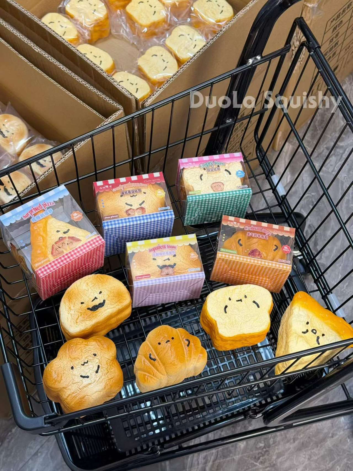 Duola | Small-Eyed Bread Series Slow Rebound Squishy (Slow Rising Stress Relief)