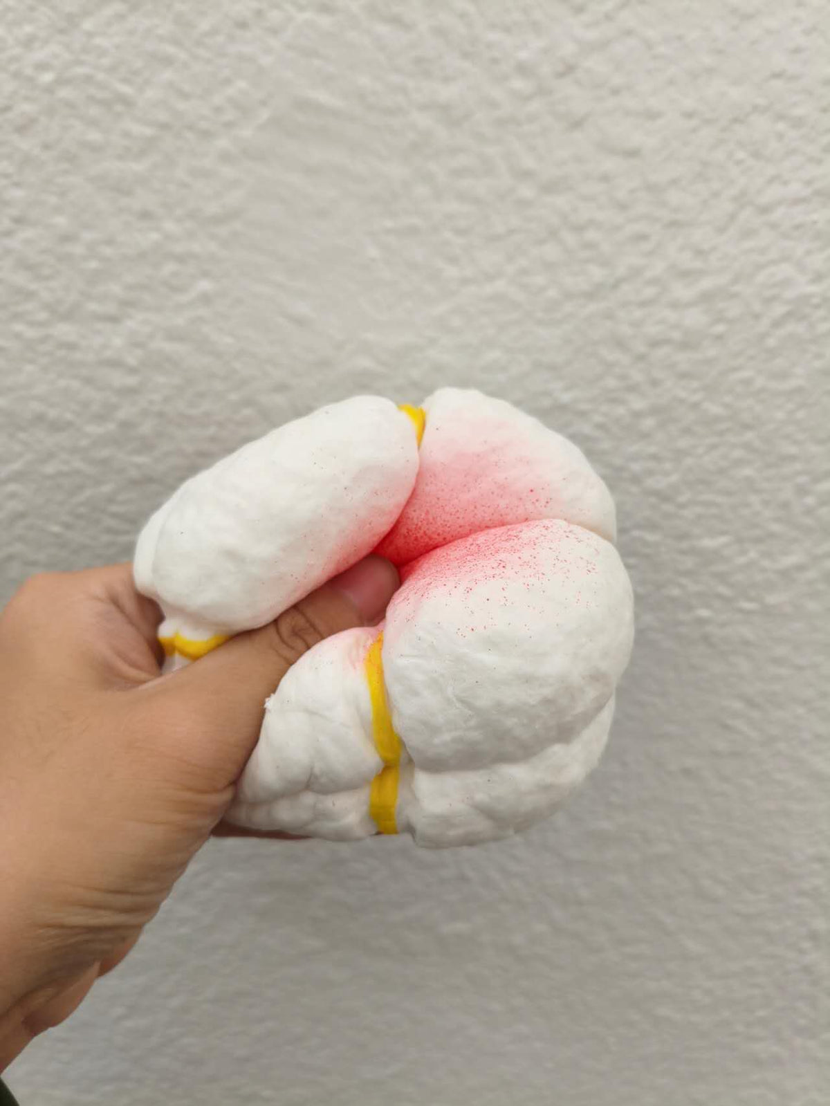 SmileGogo | Clover Red Bean Bun Shape Slow Rising Stress Relief Toy