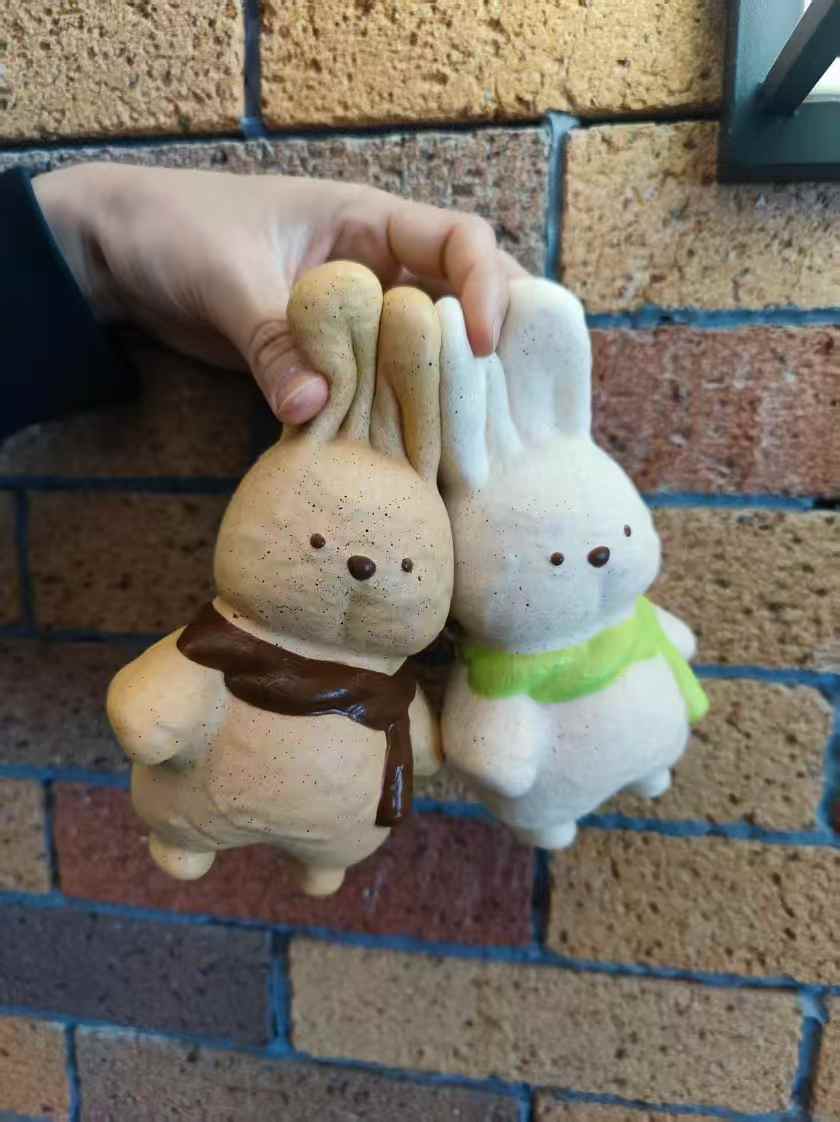 Labulado| Scarf Bunny Bread Squishy