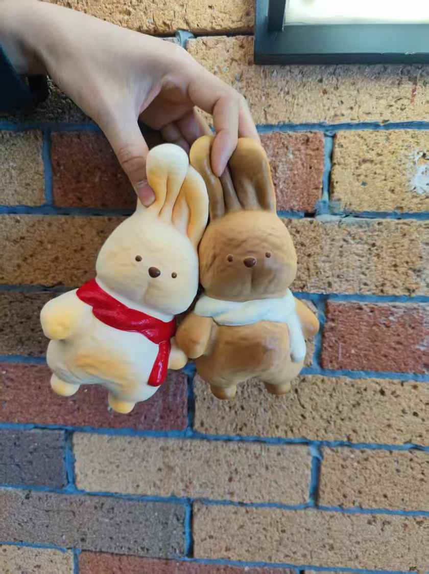 Labulado| Scarf Bunny Bread Squishy