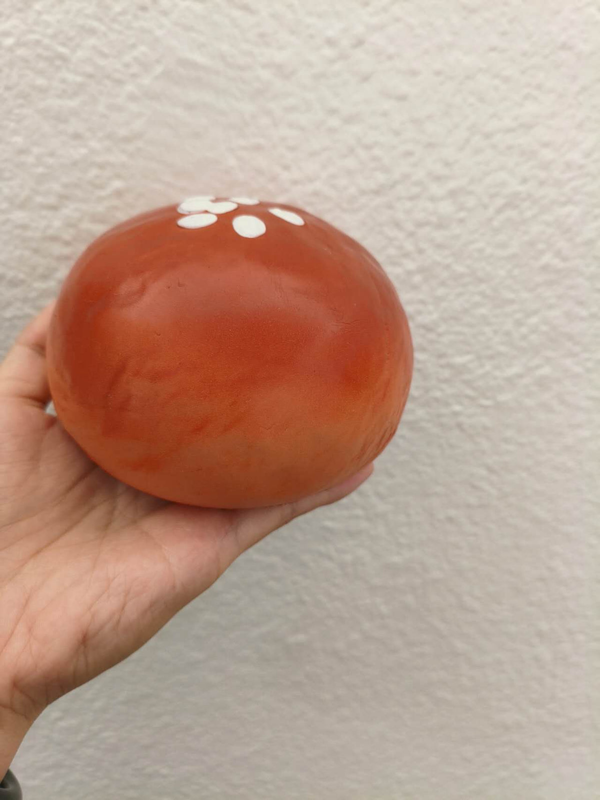 Rosey | Pumpkin Oat Bun Shape Slow Rising Stress Relief Toy