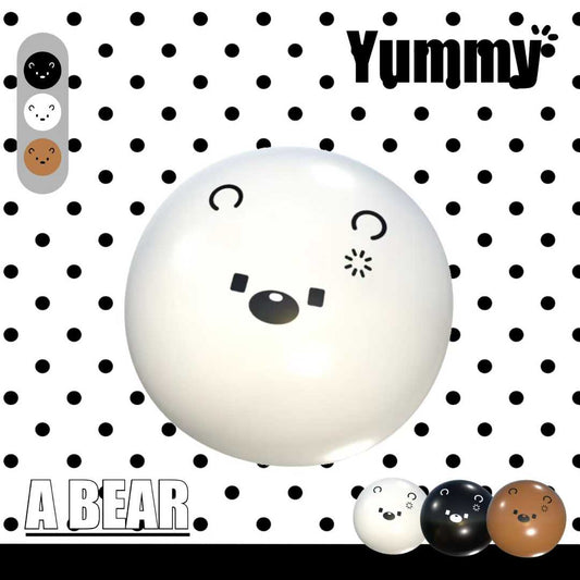 Yummy | Blank Bear Soft Squishy Toy with Unique Sticky Base