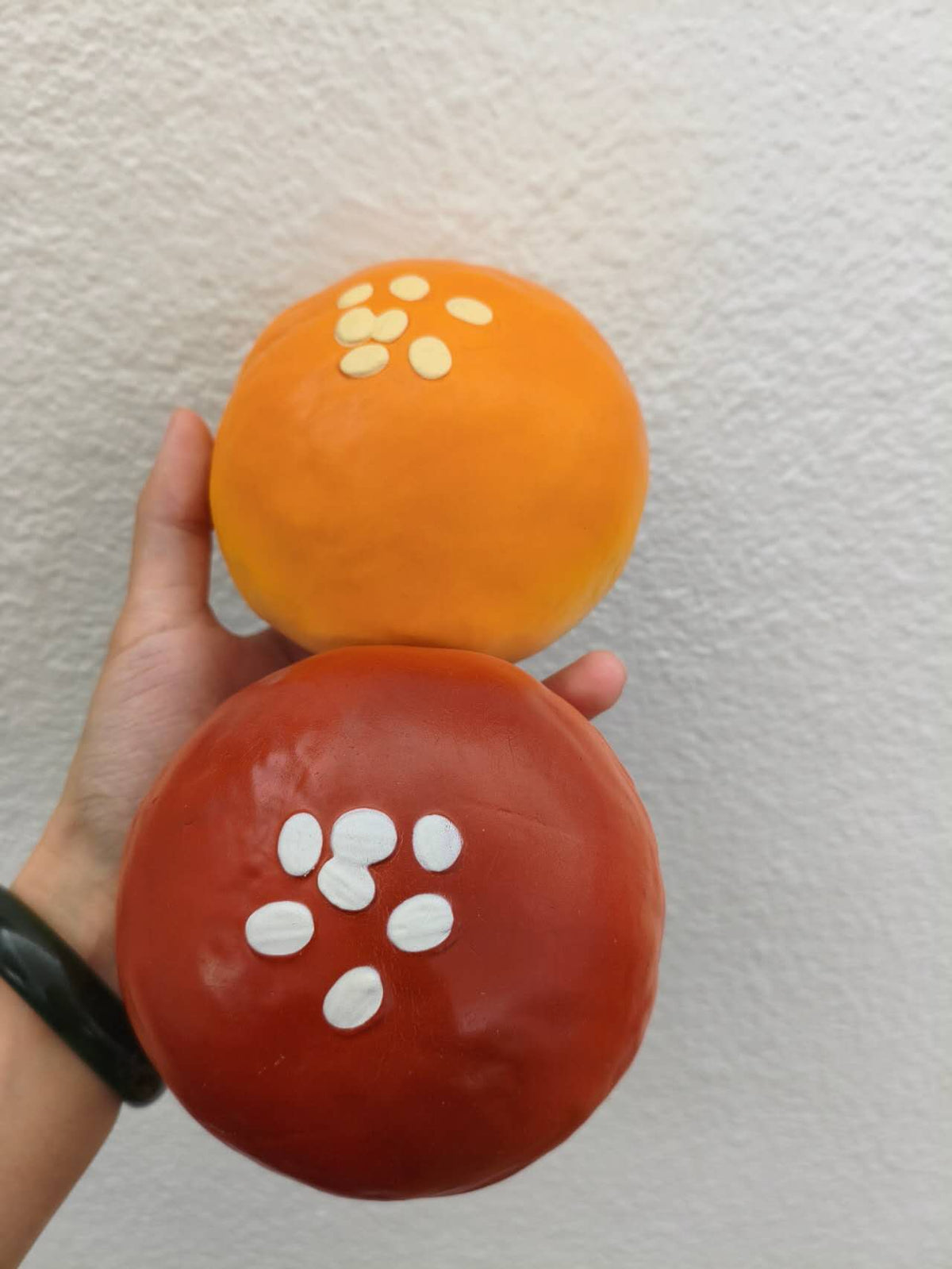 Rosey | Pumpkin Oat Bun Shape Slow Rising Stress Relief Toy