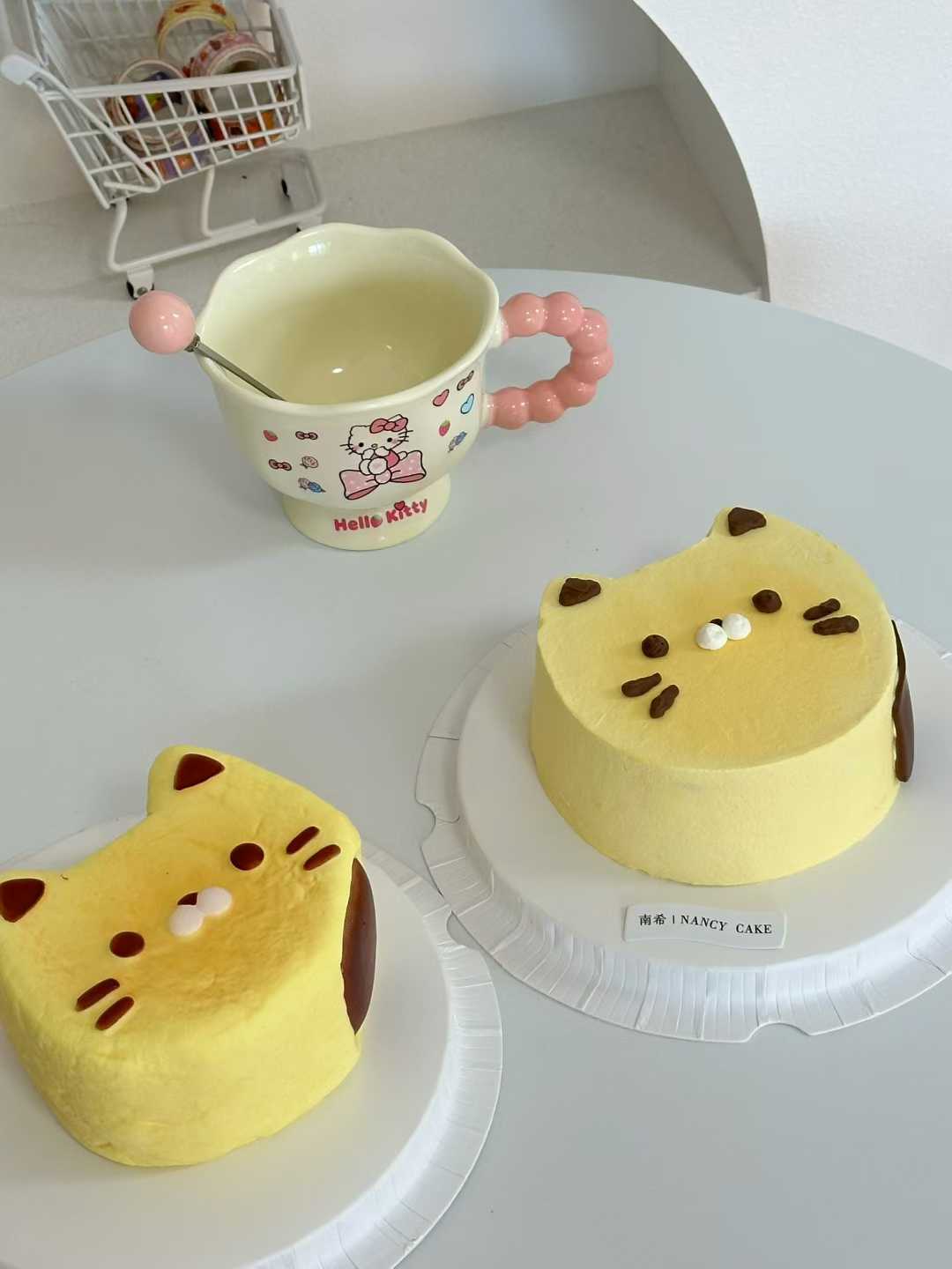 Orange Squishy | Meow Choco Filled Pastry Squishy, Slow Rising Squishy, Stress Relief