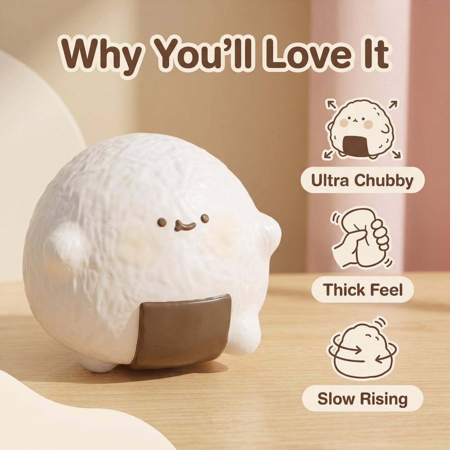 Vava | Chubby Onigiri Slow-Rising Squishy