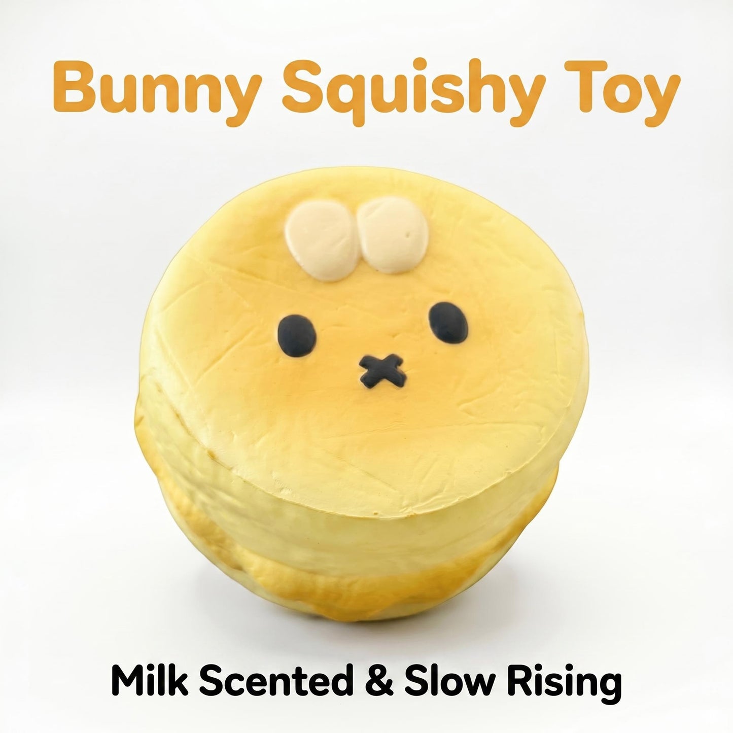Fluffy Bunny Soufflé Squishy - Fluffy Slow Rising Stress Relief Fidget Toy