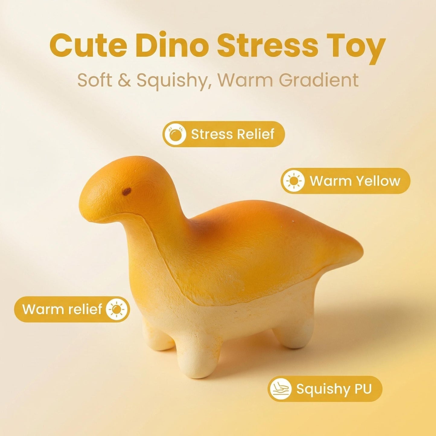 Dino Bread Slow-Rising Squishy Serious