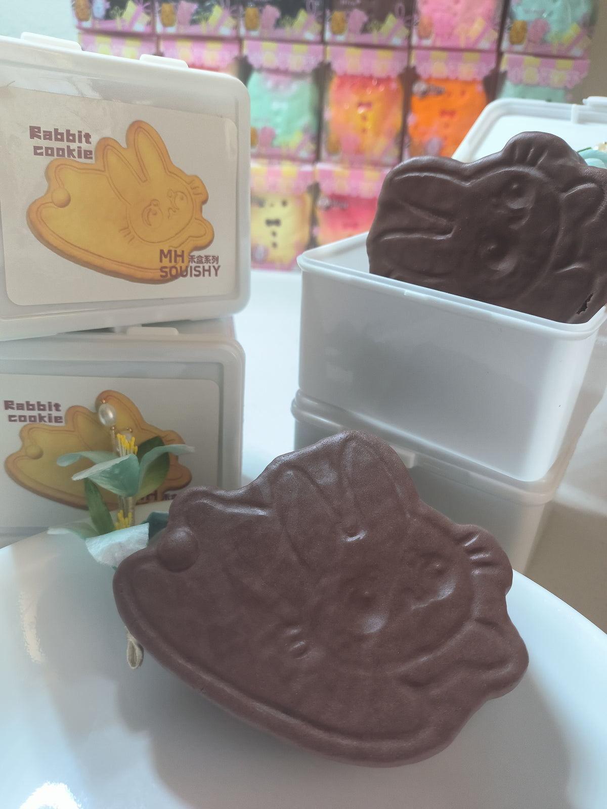 Coki Rabbit MH | Rabbit Cookie Shape Squishy – Iris Squishy