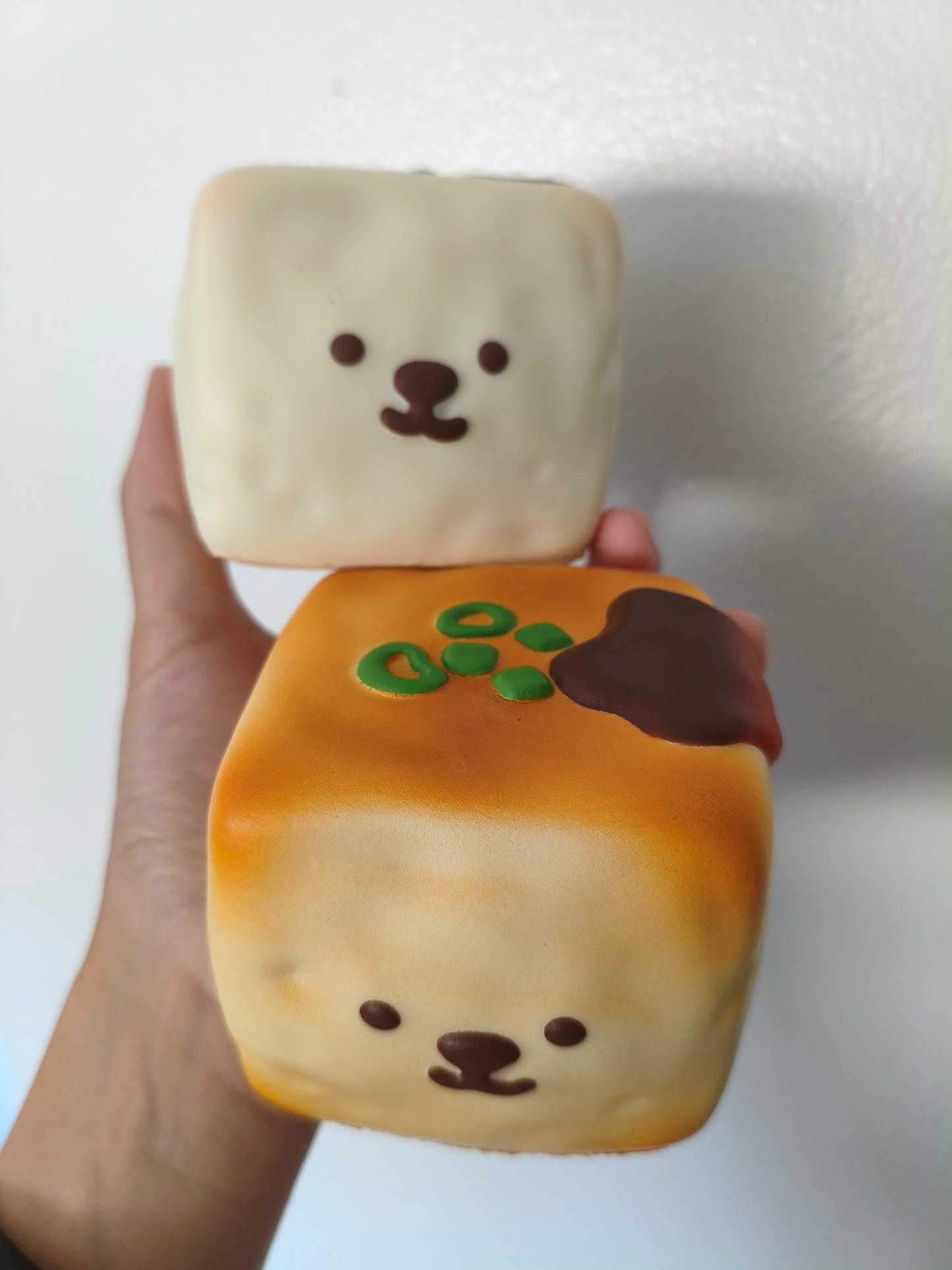 Full|Puggy Tofu Cubes Slow Rising Squishy, Stress Relief