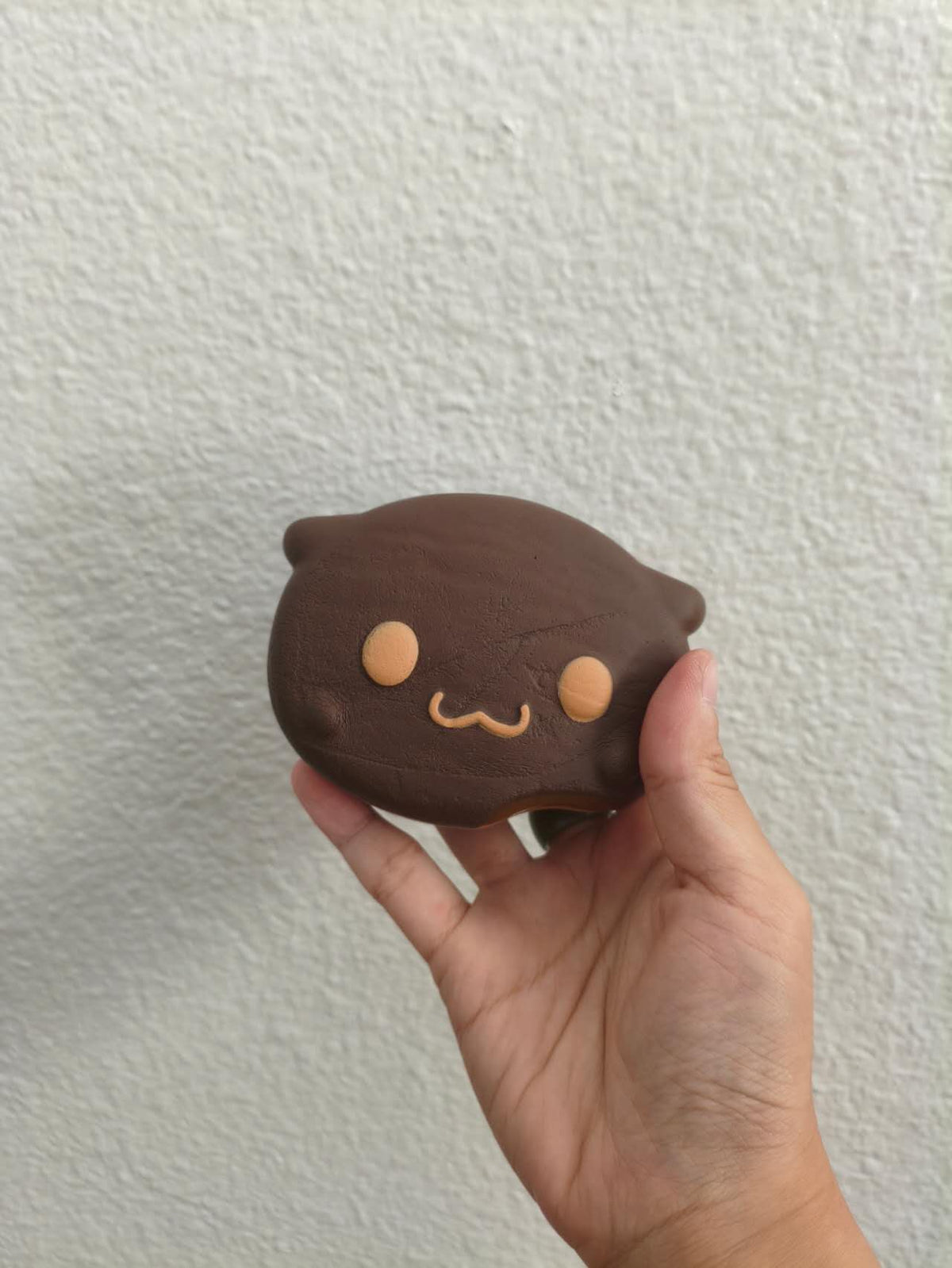 Mus Boss | Doughy Chocolate Pie Slow Rebound Squishy (Slow Rising Stress Relief)