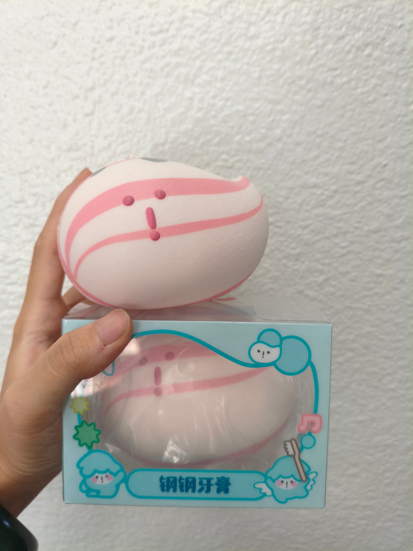 Full | Ganggang Toothpaste Pink Only. Slow Rising Squishy, Stress Relief