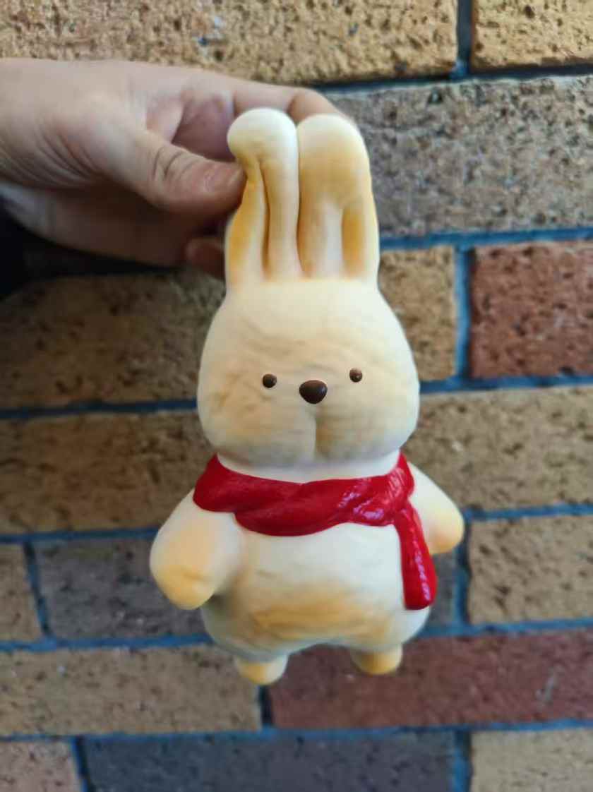 Labulado| Scarf Bunny Bread Squishy