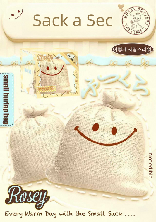Rosey| Sack a Sec Slow Rising Squishy